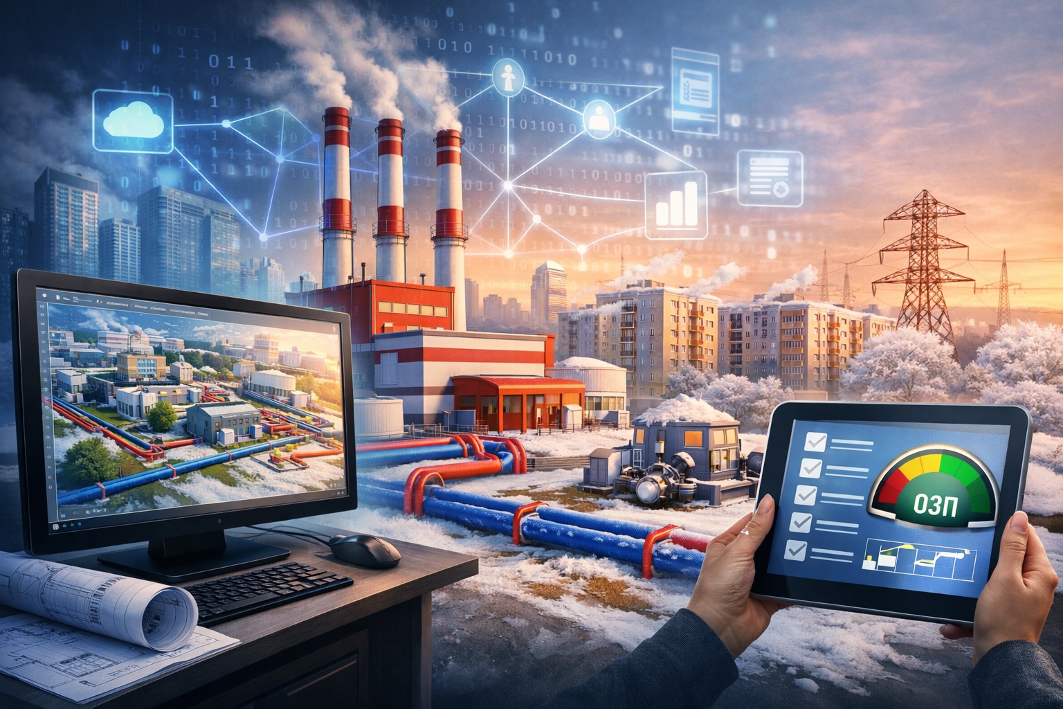 Цифровая трансформация теплоснабжения: почему вопрос уже не в будущем, а в текущей подготовке отрасли